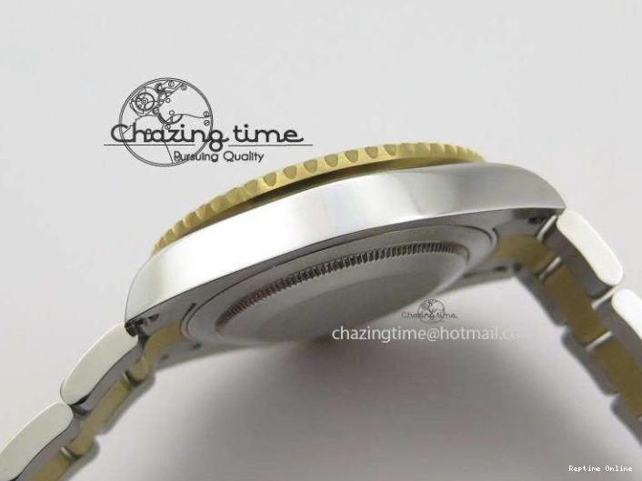 0301 Submariner 116613 LN Noob 1:1 Best Edition YG Wrapped Bezel Black Dial On SS YG Bracelet A Neat 3961